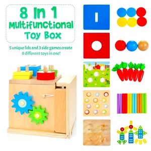 8 in 1 Montessori Learning Toy